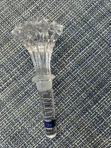 Marquis By Waterford Crystal Brookside Wine Stopper 5.5" Long NWT in Box - Picture 1 of 5