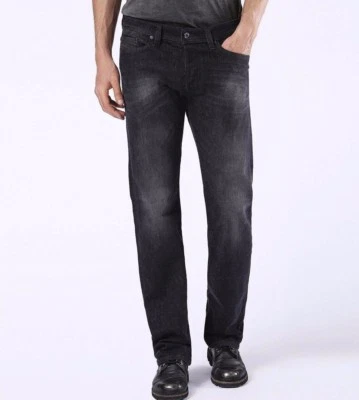 $198 NUEVO CON ETIQUETAS DIESEL Talla 31X32 VIKER REGULAR RECTO ELÁSTICO JEANS LAVADO U0823  Foto 1 de 4