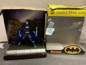 Batman Figurine Limited 100th Edition Dark Knight 1996 BOX HAS DAMAGE - Picture 1 of 5
