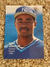 Tom Gordon Royals 1989 PC&C Baseball's Best Series 4 RARE UNLICENSED CARD #9