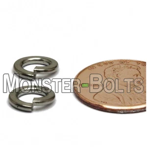 Arandelas métricas de bloqueo dividido de acero inoxidable M5 / 5 mm DIN 127B 18-8 / A2-70 - Imagen 1 de 3