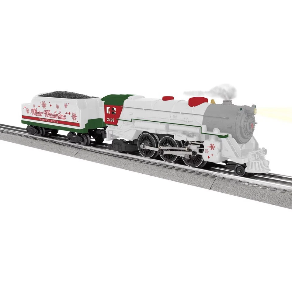 Lionel 2445090 Winter Wonderland LionChief 2-6-2 Praire Loco #2424, O Gauge, NIB - Image 1 of 1