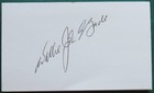 Willie John McBride Signed Index Card Ireland & British Lions Rugby Legend COA