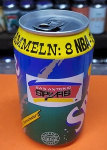8 NBA Top Teams San Antonio Spurs Sprite Soda Can Germany Jetzi Sammeln - Picture 1 of 2