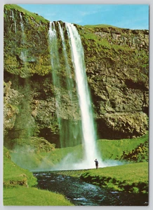 AK Seljalandsfoss Wasserfall in Südisland Geologie Geomorphologie - Bild 1 von 2