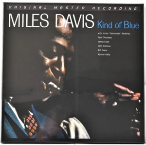 MOBILE FIDELITY MFSL BOX MILES DAVIS Kind of Blue #2LPs 180g 45rpm #24172 SEALED - Imagen 1 de 2