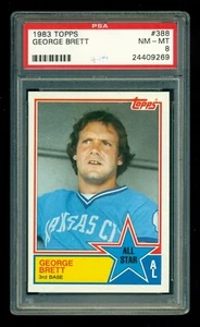 George Brett All Star 1983 Topps #388 PSA 8 - Imagen 1 de 1