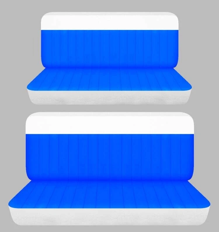 Se adapta a Oldsmobile Super 88 1955 techo rígido 4 puertas fundas de asiento de banco delanteras y traseras Foto 1 de 1