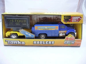 Funrise Tonka Haulers Road Crew Water Power Company Flashing Sign New - Picture 1 of 4