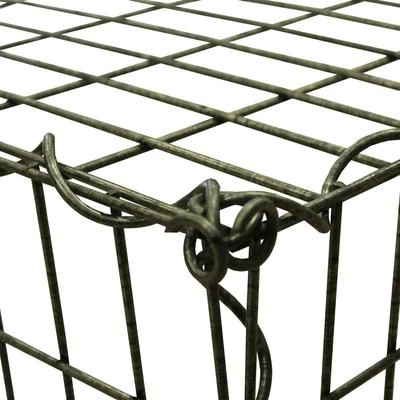 Gabione Ø 4,5 mm MW 5x10 mm Gabionenkorb Drahtkorb Steinkorb Steingabione Draht  - Bild 1 von 4