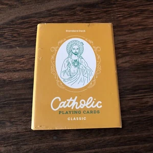 Catholic Family Crate Playing Cards Classic Deck Holy Spirit, Family & Saints - Picture 1 of 7