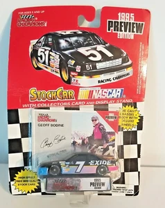 Vintage 1995 Racing Champions NASCAR #7 Geoff Bodine Exide 1/64 Diecast Car New - Picture 1 of 8