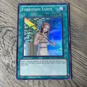 Yugioh Forbidden Lance STOR-EN061 Super Rare Near Mint NM - Picture 1 of 2