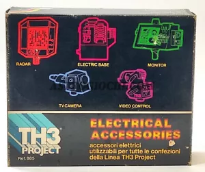 TH3 PROJECT SPACE ELECTRICAL ACCESSORIES VINTAGE '70 NEW IN BOX EDISON TOYS - Picture 1 of 9