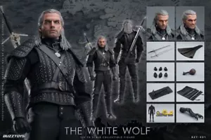 Figura de acción regalo BUZZTOYS BUZ001 1/6 The Witcher The White Wolf Geralt Henry - Imagen 1 de 24