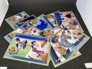 1993 FLEER DIAMOND TRIBUTE SET Of 10 MLB NOLAN RYAN GEORGE BRETT WADE BOGGS  3M3