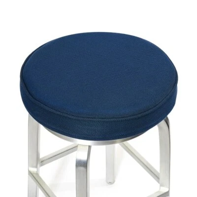 12 Inch Memory Foam Bar Stool Cushions Round Stool Covers with Non Slip Backing - Image 1 of 4