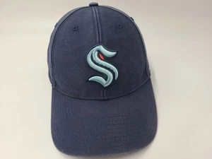 Seattle Kraken 47 Brand Strapback Adjustable Hat Cap Cotton Men Women NHL Blue - Picture 1 of 11