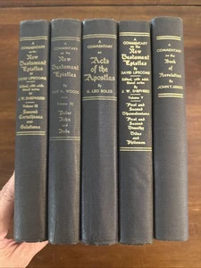 1955-1962 (5) Gospel Advocate New Testament Bible Commentaries-Church of Christ - Picture 1 of 11