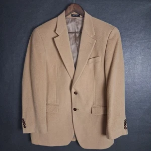 Blazer uomo Chaps Ralph Lauren 38R capelli cammello cappotto sportivo lusso preppy beige - Foto 1 di 9