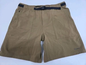 Rhythm Herren Shorts mit Gürtel beige/braun Nylonmischung Taschen/Reißverschlusstaschen 34 #7477 - Bild 1 von 11