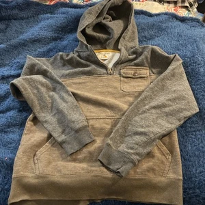 Billabong Teens Boys' Fleece Hoodie Pullover Size M 8-10 Side Pocket Warm Sporty - Picture 1 of 6