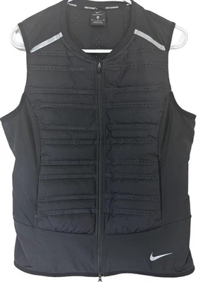 Nike Aeroloft Running Vest Mens Down Ventilated Packable Full Zip 856636 Mens M - Image 1 of 4