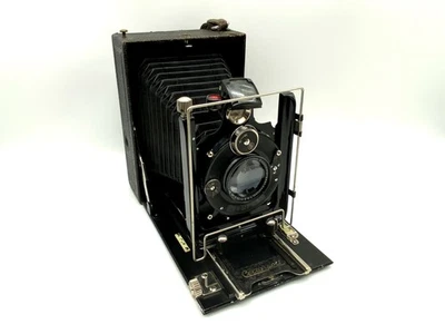 Certo Sport Caméra de Plaque Avec Doppelanastigmat Unofokal 1:4.5/13,5cm - Photo 1/4