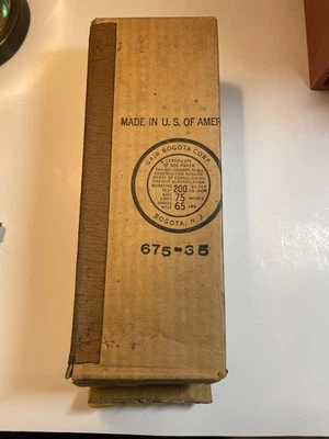 ORIGINAL LIONEL O 675 / 675-35  EARLY BROWN  EMPTY BOX ONLY - Image 1 of 4