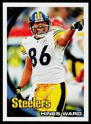 2010 Topps Hines Ward #320 Pittsburgh Steelers FOOTBALL - Image 1 of 2