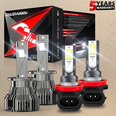 Комплект светодиодных фар дальнего и ближнего света для Infiniti M35 2006-2010 годов выпуска - Изображение 1 из 4