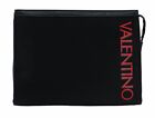 VALENTINO Ash Soft Cosmetic Case Kosmetyczka Torba Nero / Rosso Czarna