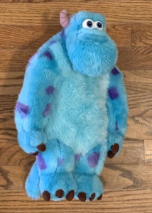 Disney Store Authentic Sully Pixar Monsters Inc 16” Super Soft Plush Doll - Picture 1 of 8