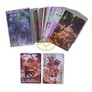 Playing card/Poker Deck of Japanese Sengoku  Warring State famous Shogun Samurai - Picture 1 of 6