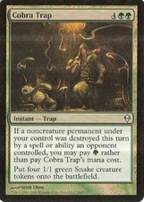 MTG - Zendikar - Cobra Trap - Foil - NM