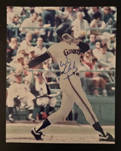 Will Clark Autographed 8 x 10 Color Photo San Francisco Giants Gtd To Pass - Picture 1 of 1