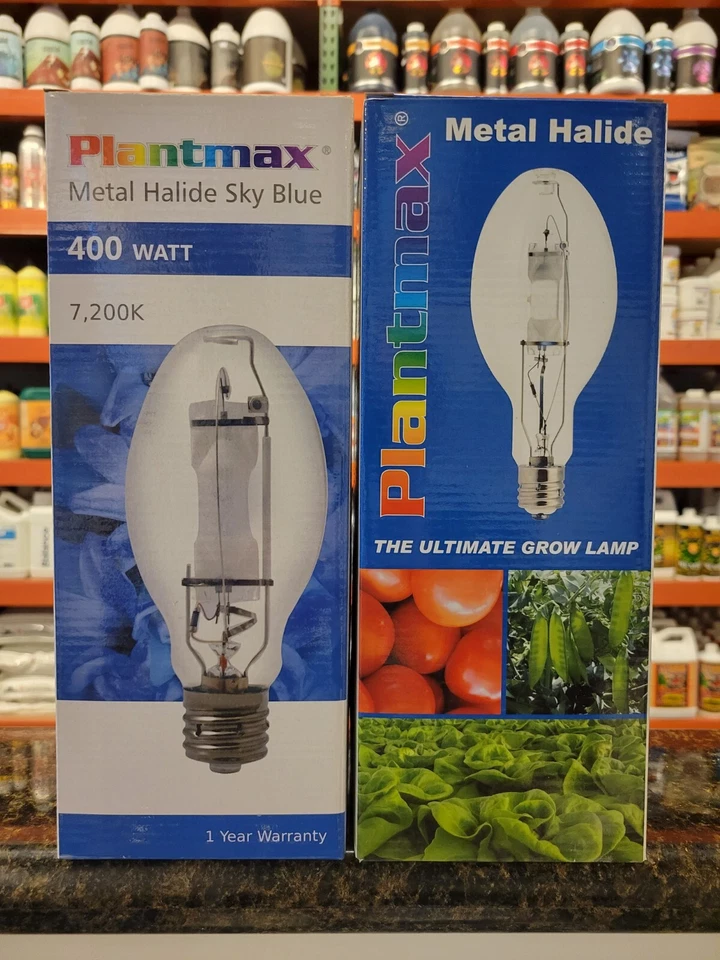 Plantmax - Metal Halide Sky Blue - 400 Watt - Single Ended Bulb w/ 7,200 Kelvin - Image 1 of 1