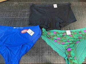 NWT Women’s Auden & Parade Panties 3 Pairs Size 2X - Picture 1 of 15