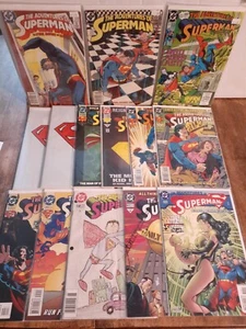 The Adventures of Superman #439, 441, 464, 500, 501, 506, 514, 523, 524, 558 Lot - Picture 1 of 1