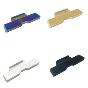 Extended Slide Lock Lever For GLOCK GEN 1 2 3 4 5, 42 43 43X 48-Stainless steel - Picture 1 of 9