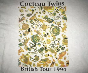 1994 COCTEAU TWINS FOUR CALENDAR CAFE Music S-234XL Shirt - Picture 1 of 3