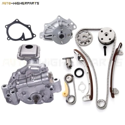 Kit de bomba de agua y aceite de cadena de distribución DOHC de 2,4 L para Toyota Camry 2002-2009 AW9414 Foto 1 de 4