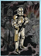 Star Wars Evolution Update Edition. Etched Foil Puzzle Chase Card # 6 of 6. 