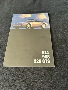 1995 Porsche 993 Carrera Klappplakat Katalog 968 928 911 Sortiment Verkaufsprospekt - Bild 1 von 5