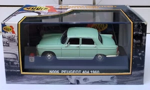 Peugeot 404 berline 1960 aqua Nostalgie N006C MIB 1:43 203 403 204 304 504 604 - Imagen 1 de 4