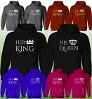 Her King His Queen Couple Hoodies His And Hers New Color Matching Sweatshirts WT