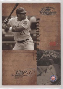2004 Donruss Classics Legendary Spikes /100 Sammy Sosa #LS-52