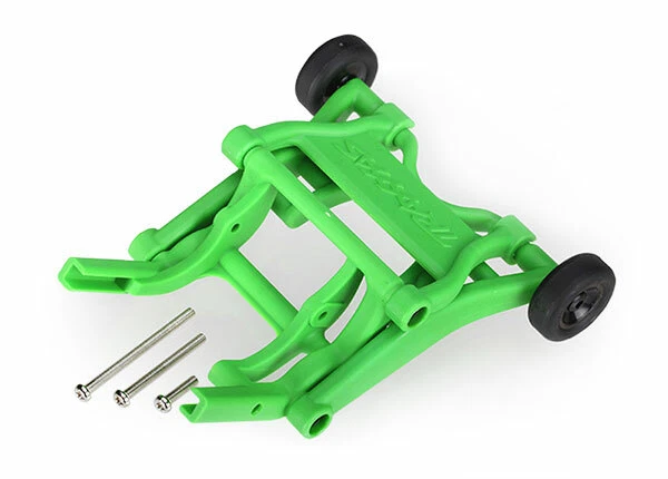 Traxxas Slash Rustler Stampede Wheelie Bar Assembled Green Tra3678a