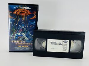The Transformers The Movie VHS Video Tape 1999 Clamshell Rhino 1987 Movie