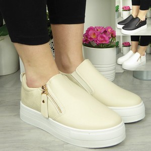 Ladies Slip on Trainers in Women's Flats for sale | eBay